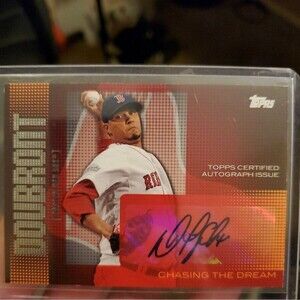 2013 Topps Chasing The Dream Felix Doubront Autograph #CDA-FD Red Sox